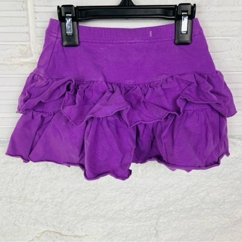 Circo Purple Ruffled cotton stretch Mini Skort size 3T